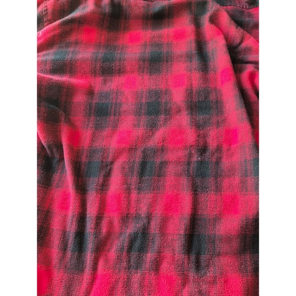 Canyon Creek Flannel Hooded Fleece Lined Body Red Plaid Men's XXL Snap Jacket - Picture 7 of 8